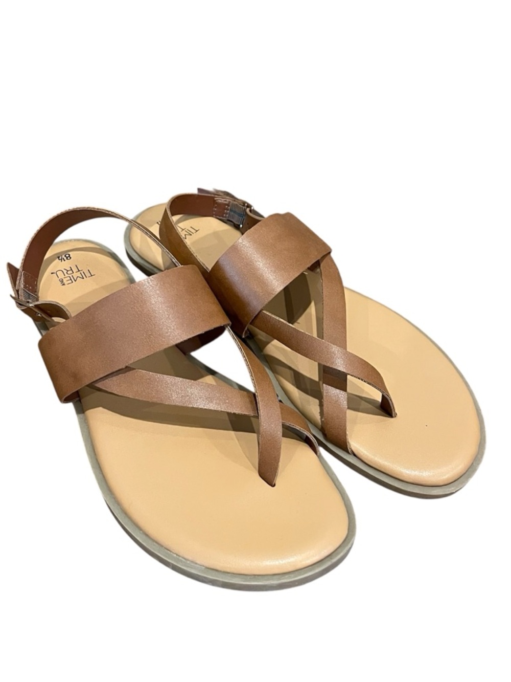 Strappy Toe Thong Sandals